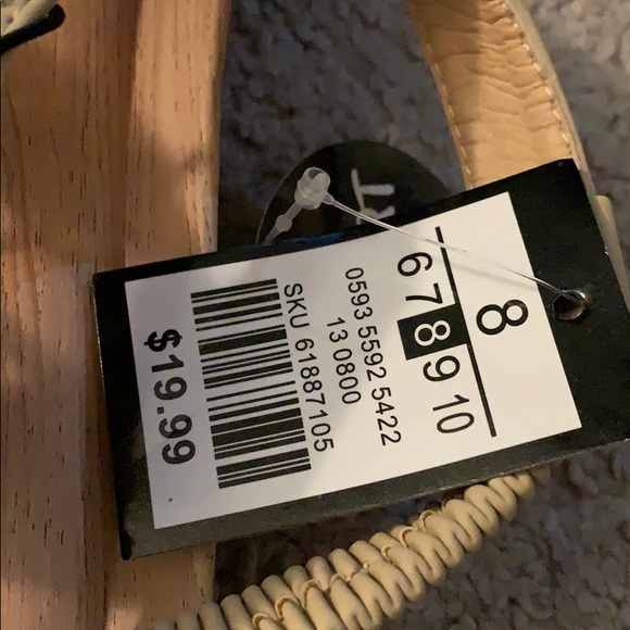 New Sandals from Charlotte Russe. Size 8! - Picture 2 of 2
